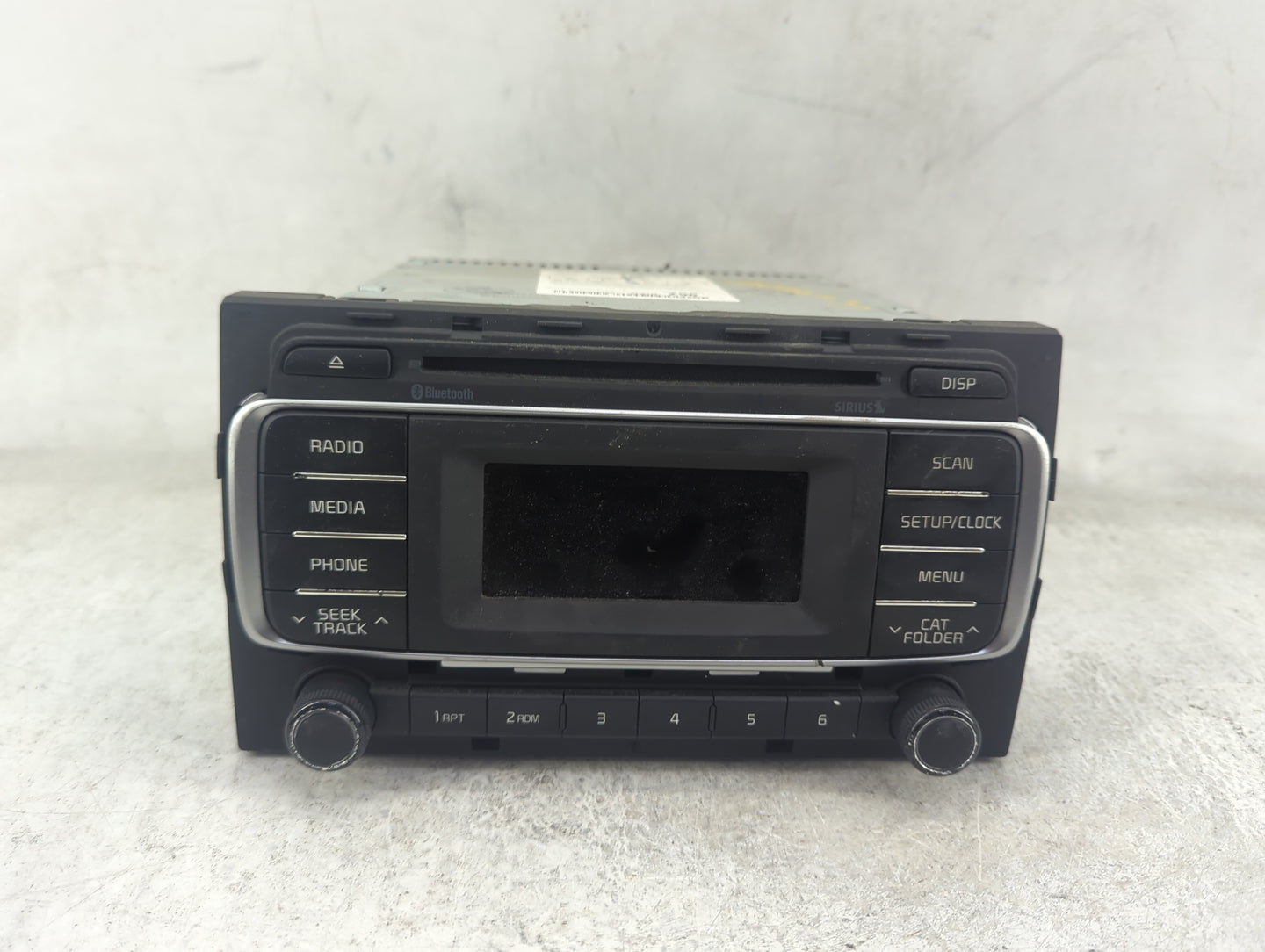 2016-2017 Kia Rio Radio AM FM Cd Player Receiver Replacement P/N:961701W960CA AM1A1IHAN, TQ8-AM1A1IHAN Fits Fits 2016 2017 O