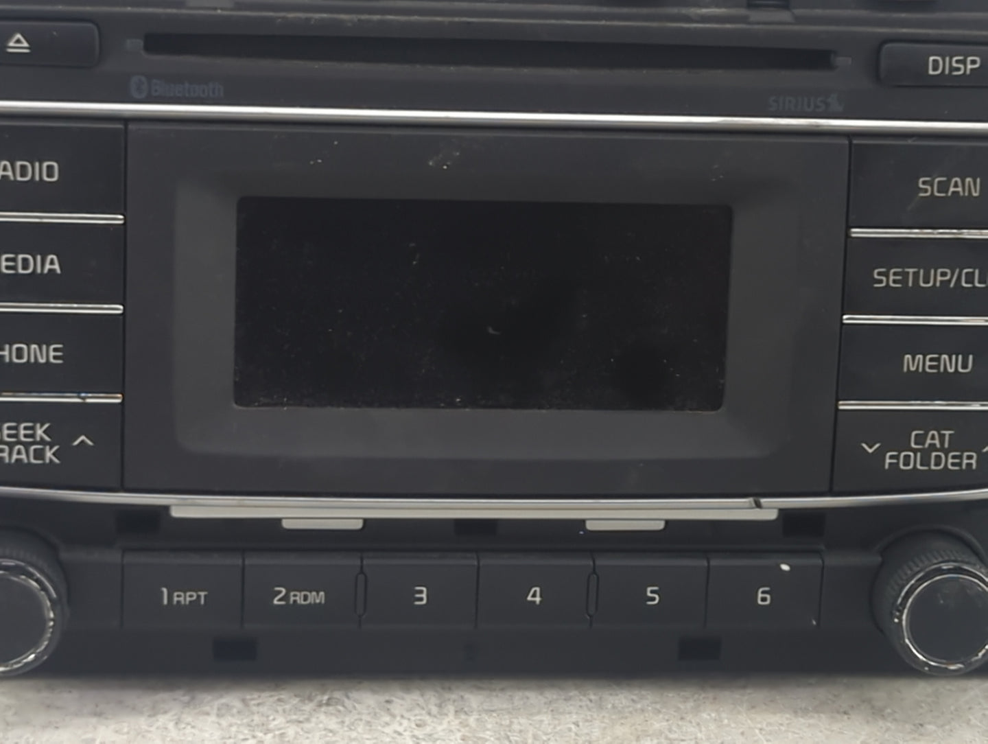 2016-2017 Kia Rio Radio AM FM Cd Player Receiver Replacement P/N:961701W960CA AM1A1IHAN, TQ8-AM1A1IHAN Fits Fits 2016 2017 O