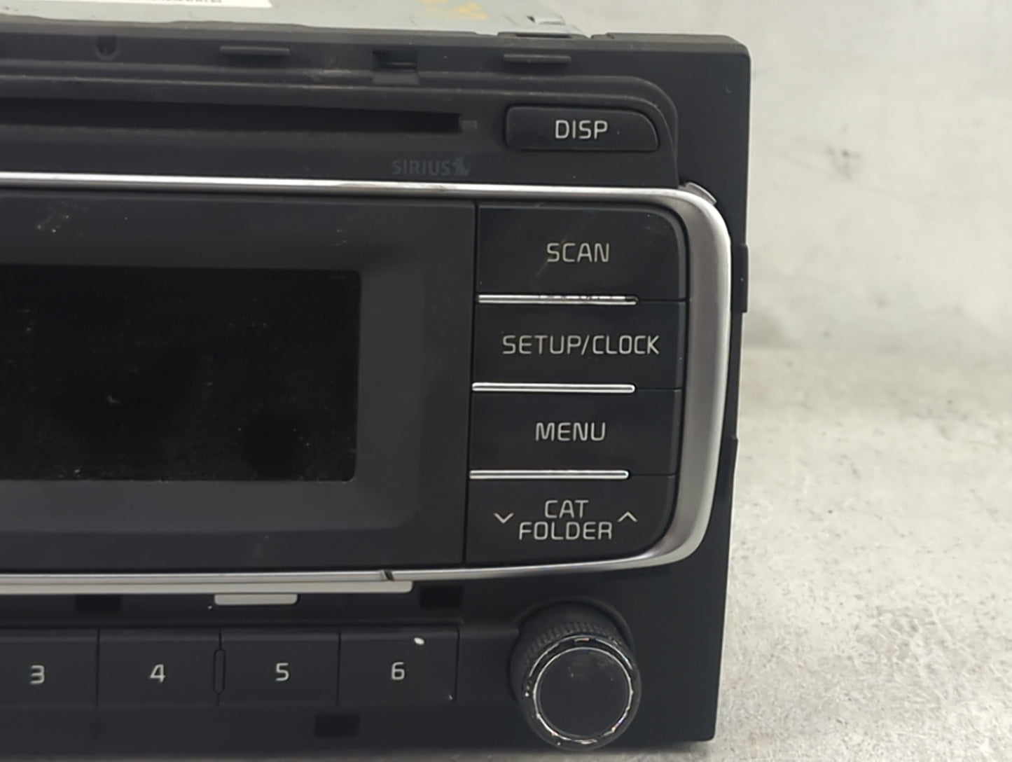 2016-2017 Kia Rio Radio AM FM Cd Player Receiver Replacement P/N:961701W960CA AM1A1IHAN, TQ8-AM1A1IHAN Fits Fits 2016 2017 O