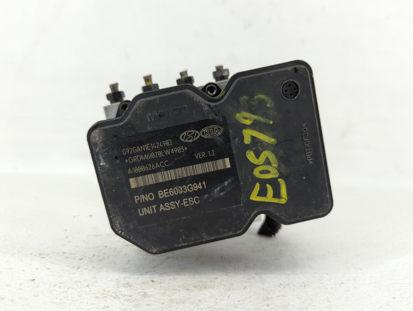 2016-2017 Kia Rio ABS Pump Control Module Replacement P/N:58920-1W470 Fits Fits 2016 2017 OEM Used Auto Parts - Oemusedautop