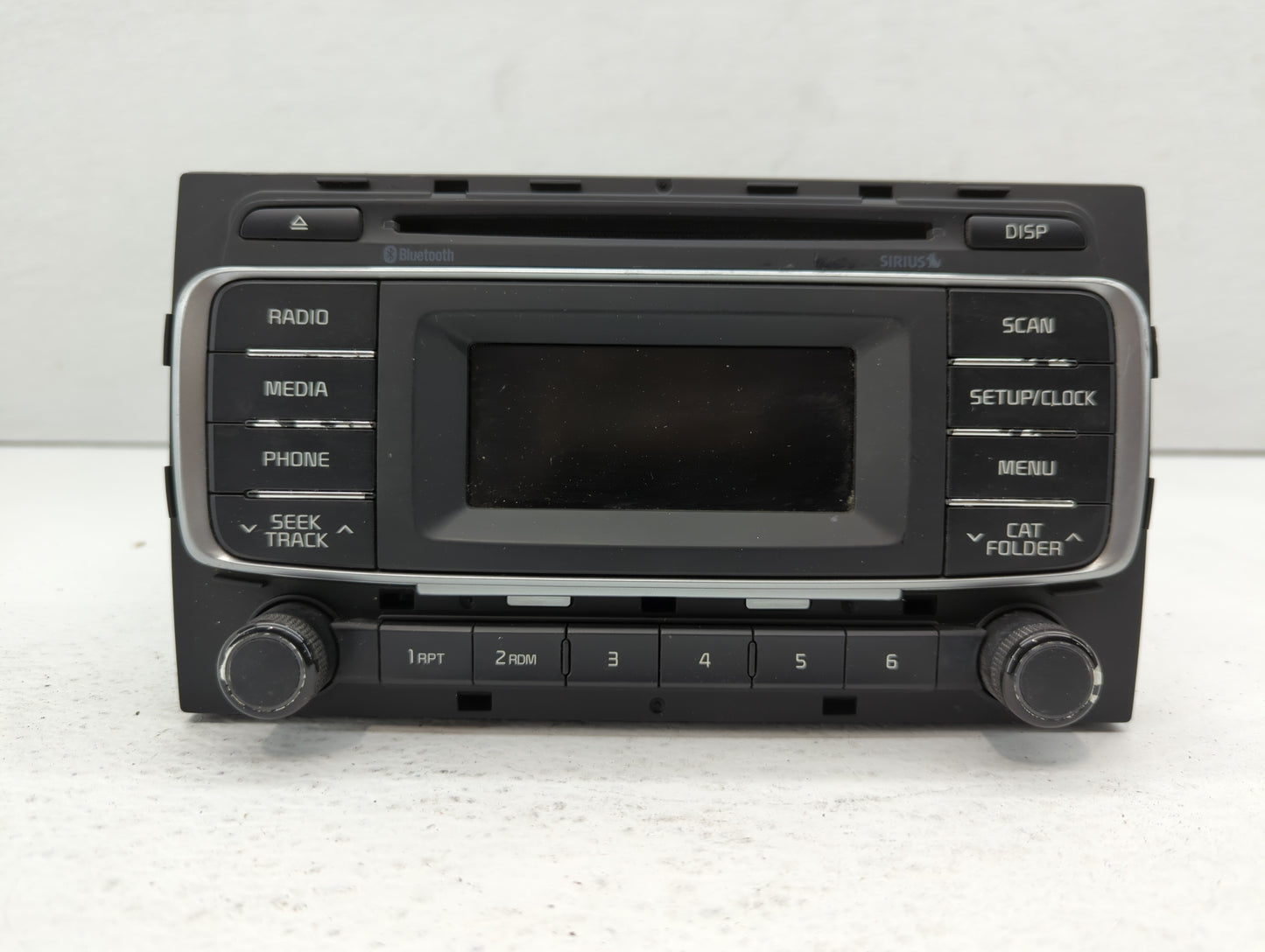 2016-2017 Kia Rio Radio AM FM Cd Player Receiver Replacement P/N:961701W962CA Fits Fits 2016 2017 OEM Used Auto Parts - Oemu