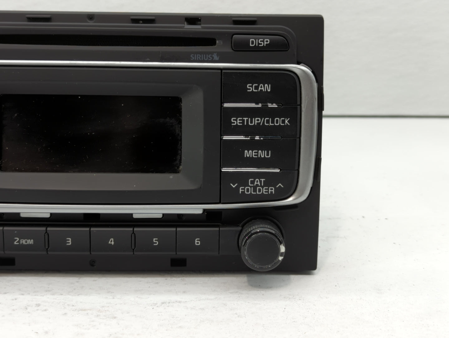 2016-2017 Kia Rio Radio AM FM Cd Player Receiver Replacement P/N:961701W962CA Fits Fits 2016 2017 OEM Used Auto Parts - Oemu