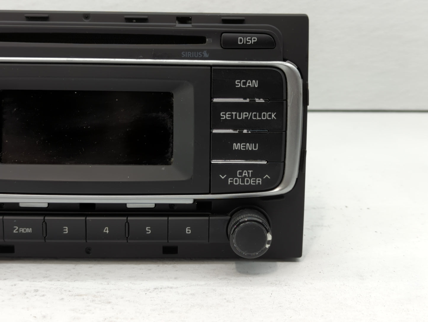 2016-2017 Kia Rio Radio AM FM Cd Player Receiver Replacement P/N:961701W962CA Fits Fits 2016 2017 OEM Used Auto Parts - Oemu