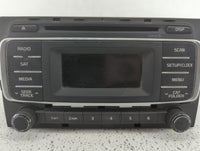 2016-2017 Kia Rio Radio AM FM Cd Player Receiver Replacement P/N:961701W910CA Fits Fits 2016 2017 OEM Used Auto Parts - Oemu