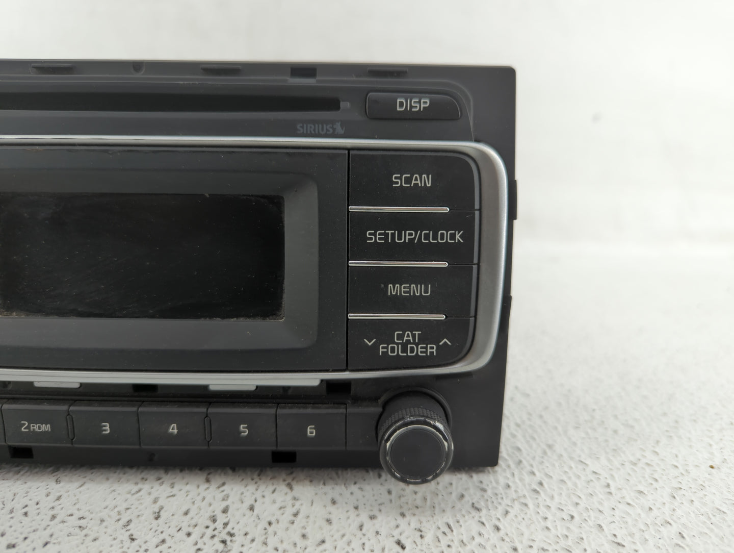 2016-2017 Kia Rio Radio AM FM Cd Player Receiver Replacement P/N:961701W910CA Fits Fits 2016 2017 OEM Used Auto Parts - Oemu