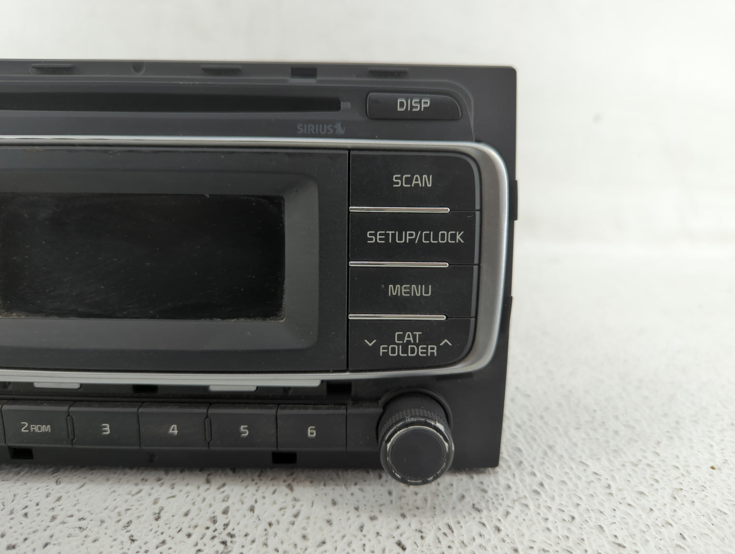 2016-2017 Kia Rio Radio AM FM Cd Player Receiver Replacement P/N:961701W910CA Fits Fits 2016 2017 OEM Used Auto Parts - Oemu