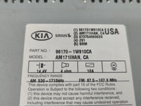 2016-2017 Kia Rio Radio AM FM Cd Player Receiver Replacement P/N:961701W910CA Fits Fits 2016 2017 OEM Used Auto Parts - Oemu