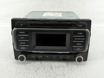 2016-2017 Kia Rio Radio AM FM Cd Player Receiver Replacement P/N:96170-1W910CA Fits Fits 2016 2017 OEM Used Auto Parts - Oem
