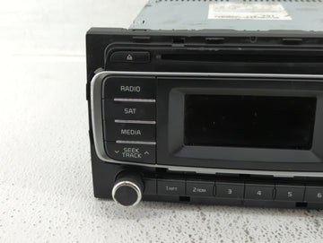 2016-2017 Kia Rio Radio AM FM Cd Player Receiver Replacement P/N:96170-1W910CA Fits Fits 2016 2017 OEM Used Auto Parts