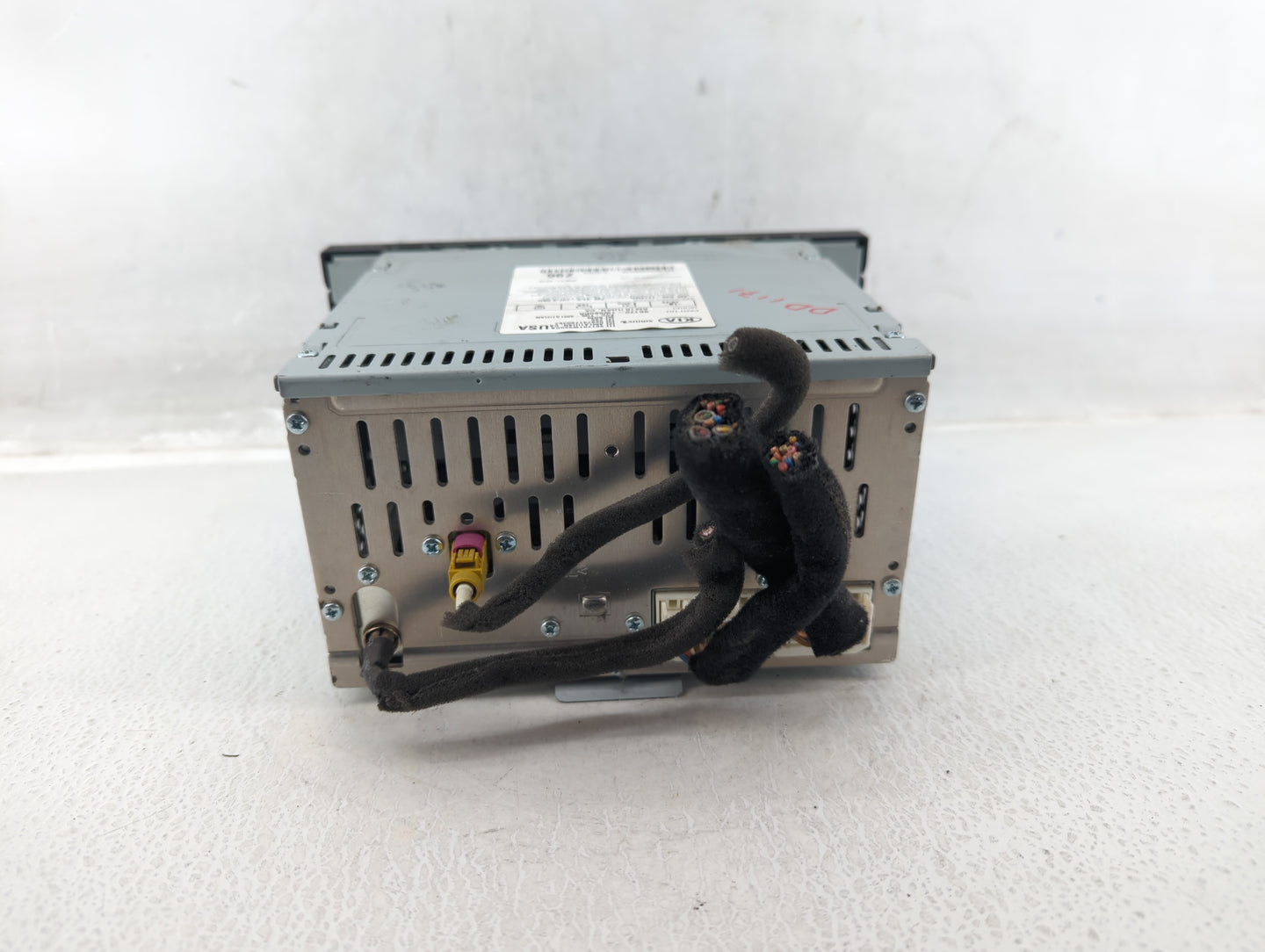 2016-2017 Kia Rio Radio AM FM Cd Player Receiver Replacement P/N:96170-1W960CA Fits Fits 2016 2017 OEM Used Auto Parts - Oem