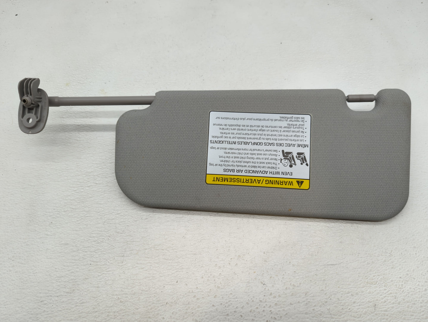 2012-2017 Kia Rio Sun Visor Shade Replacement Passenger Right Mirror Fits Fits 2012 2013 2014 2015 2016 2017 OEM Used Auto P
