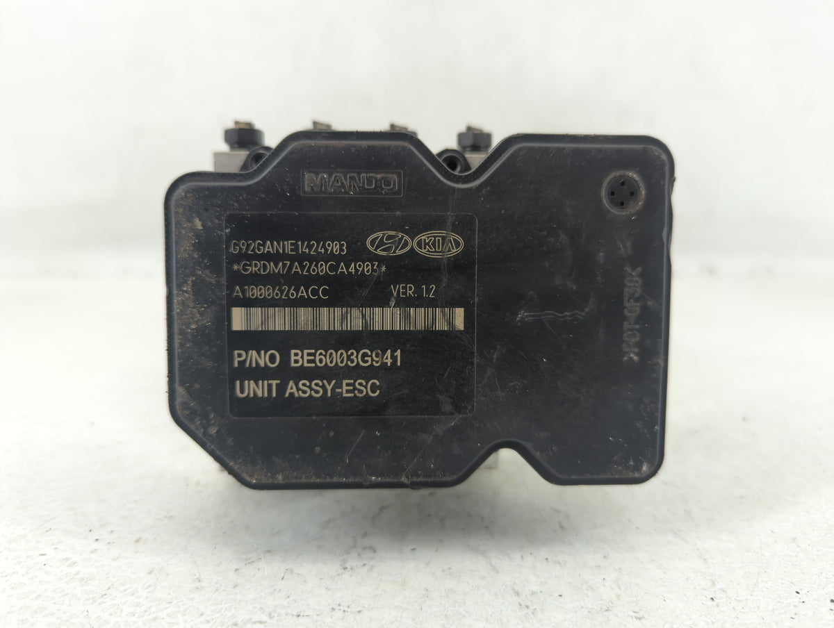 2016-2017 Kia Rio Anti-Lock Brake ABS Pump Module Actuator OEM P/N:58920-1W470 Fits Fits 2016 2017 OEM Used Auto Parts - Oem