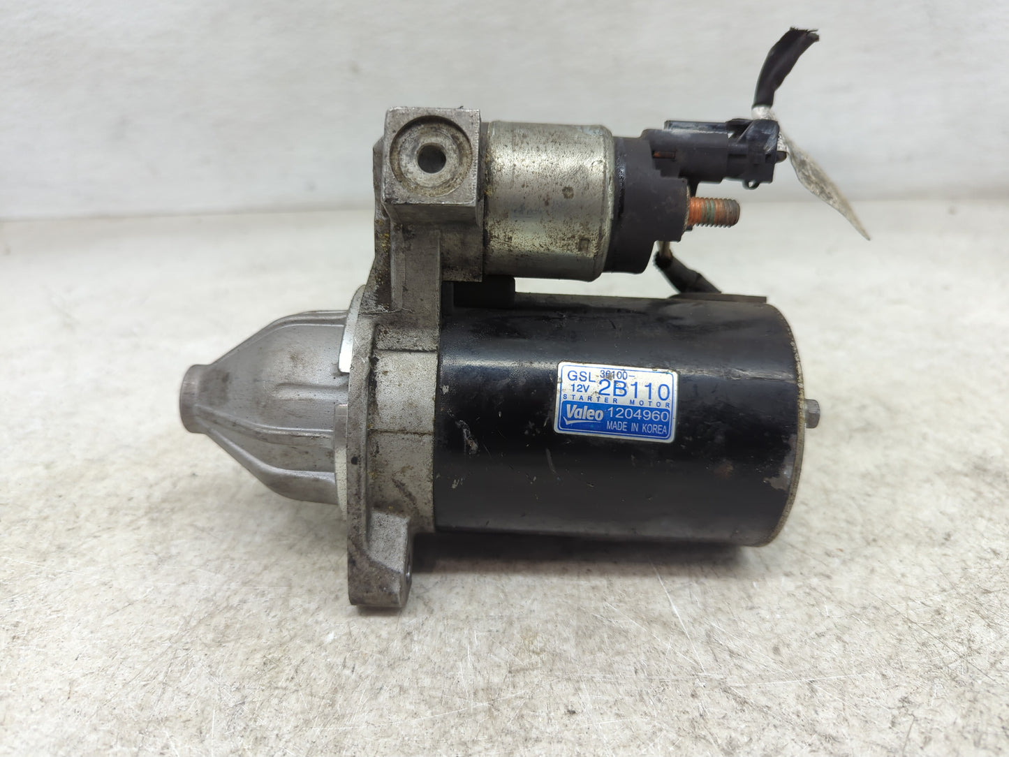 2012-2017 Kia Rio Car Starter Motor Solenoid OEM P/N:1204960 36100-2B110 Fits Fits 2012 2013 2014 2015 2016 2017 OEM Used Au