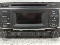 2016-2017 Kia Rio Radio AM FM Cd Player Receiver Replacement P/N:96170-1W960CA Fits Fits 2016 2017 OEM Used Auto Parts - Oem
