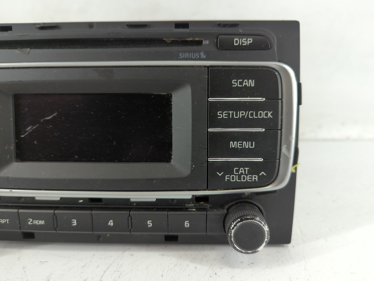 2016-2017 Kia Rio Radio AM FM Cd Player Receiver Replacement P/N:961701W910CA Fits Fits 2016 2017 OEM Used Auto Parts - Oemu