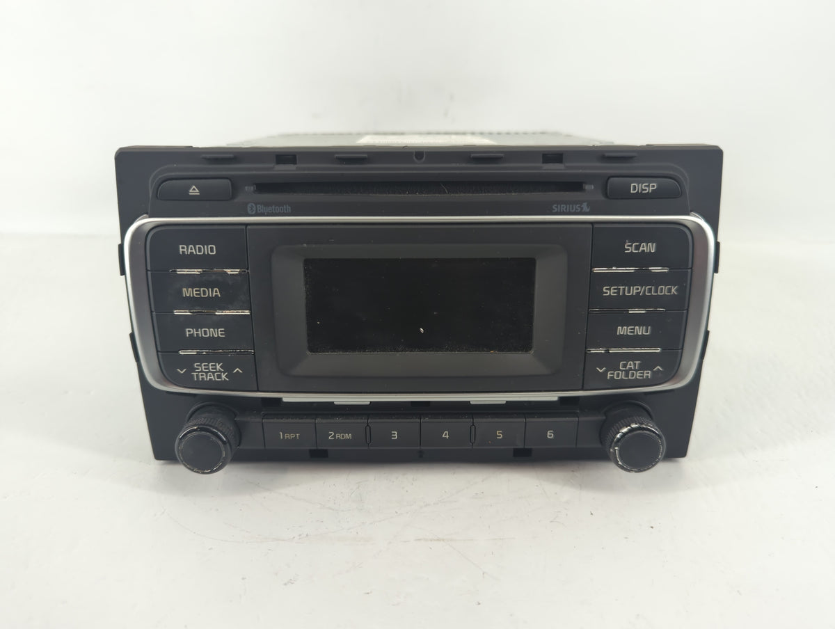 2016-2017 Kia Rio Am Fm Cd Player Radio Receiver 729203 - Oemusedautoparts1.com
