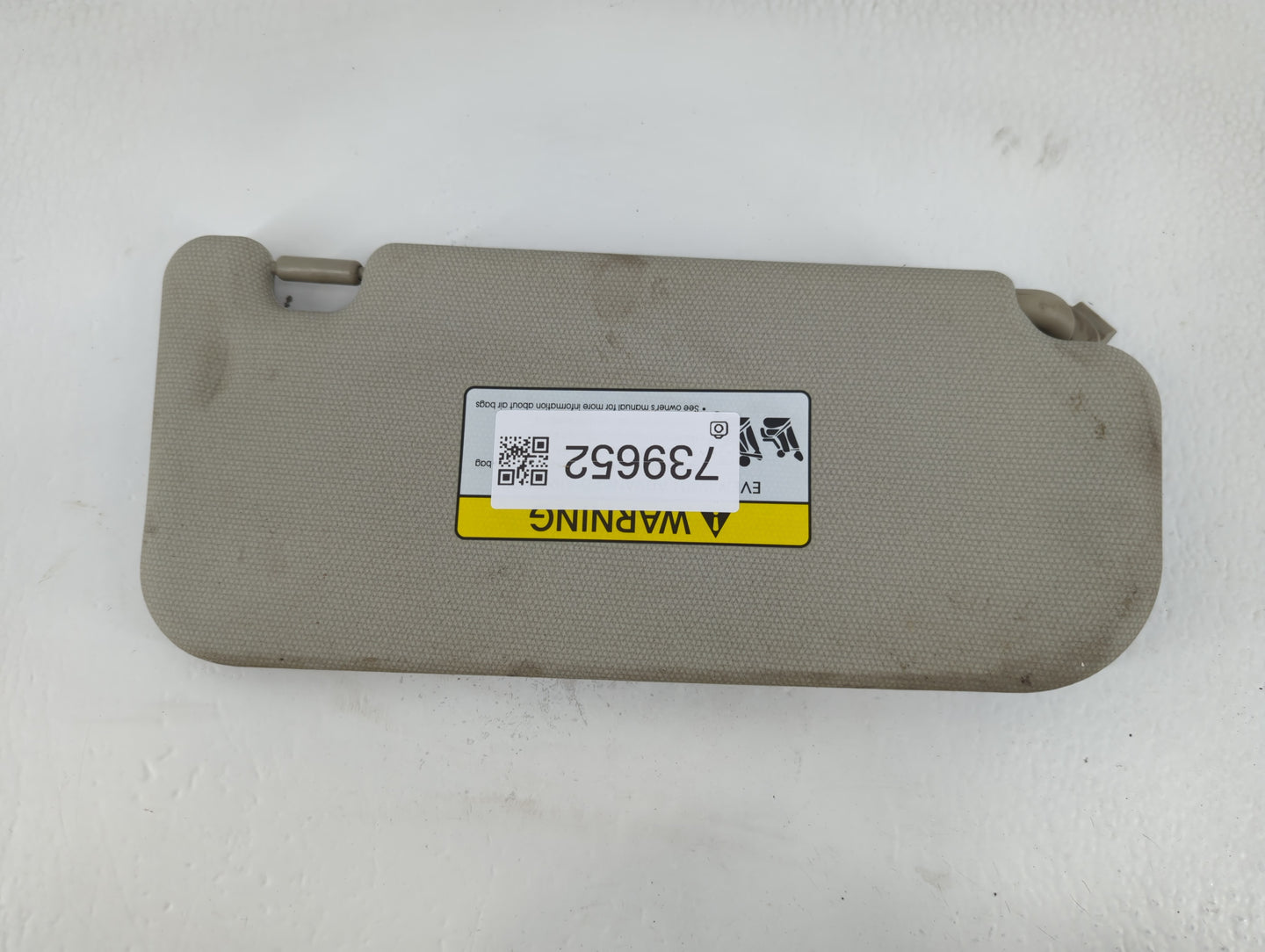 2012-2017 Kia Rio Sun Visor Shade Replacement Driver Left Mirror Fits Fits 2012 2013 2014 2015 2016 2017 OEM Used Auto Parts