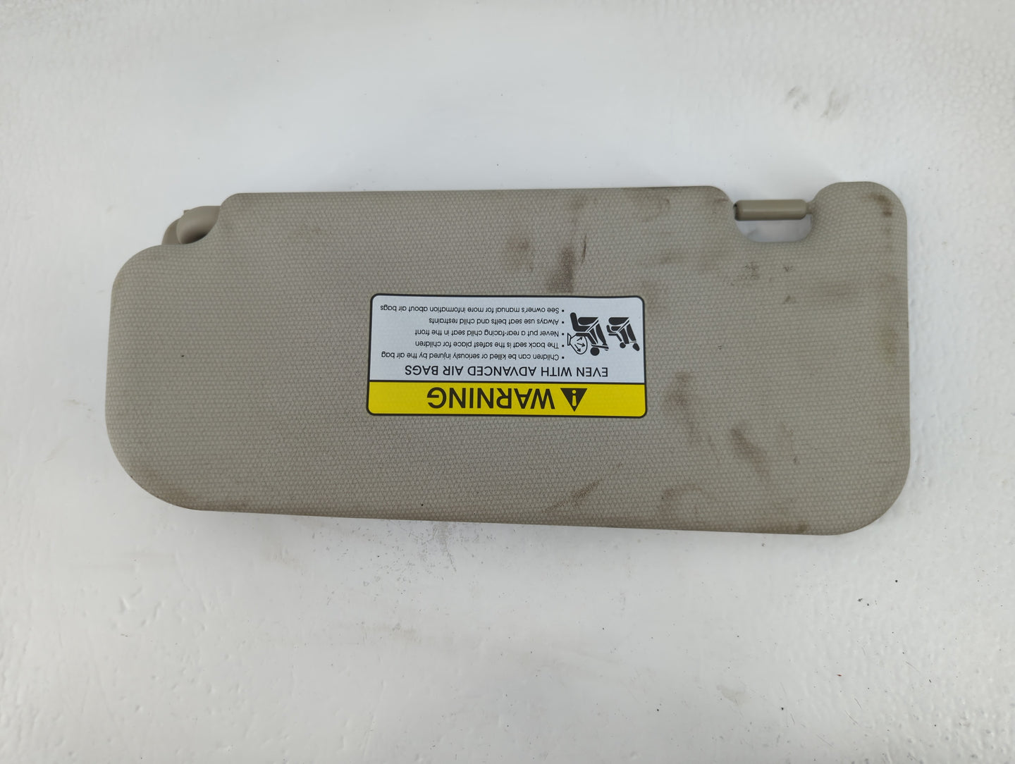 2012-2017 Kia Rio Sun Visor Shade Replacement Passenger Right Mirror Fits Fits 2012 2013 2014 2015 2016 2017 OEM Used Auto P
