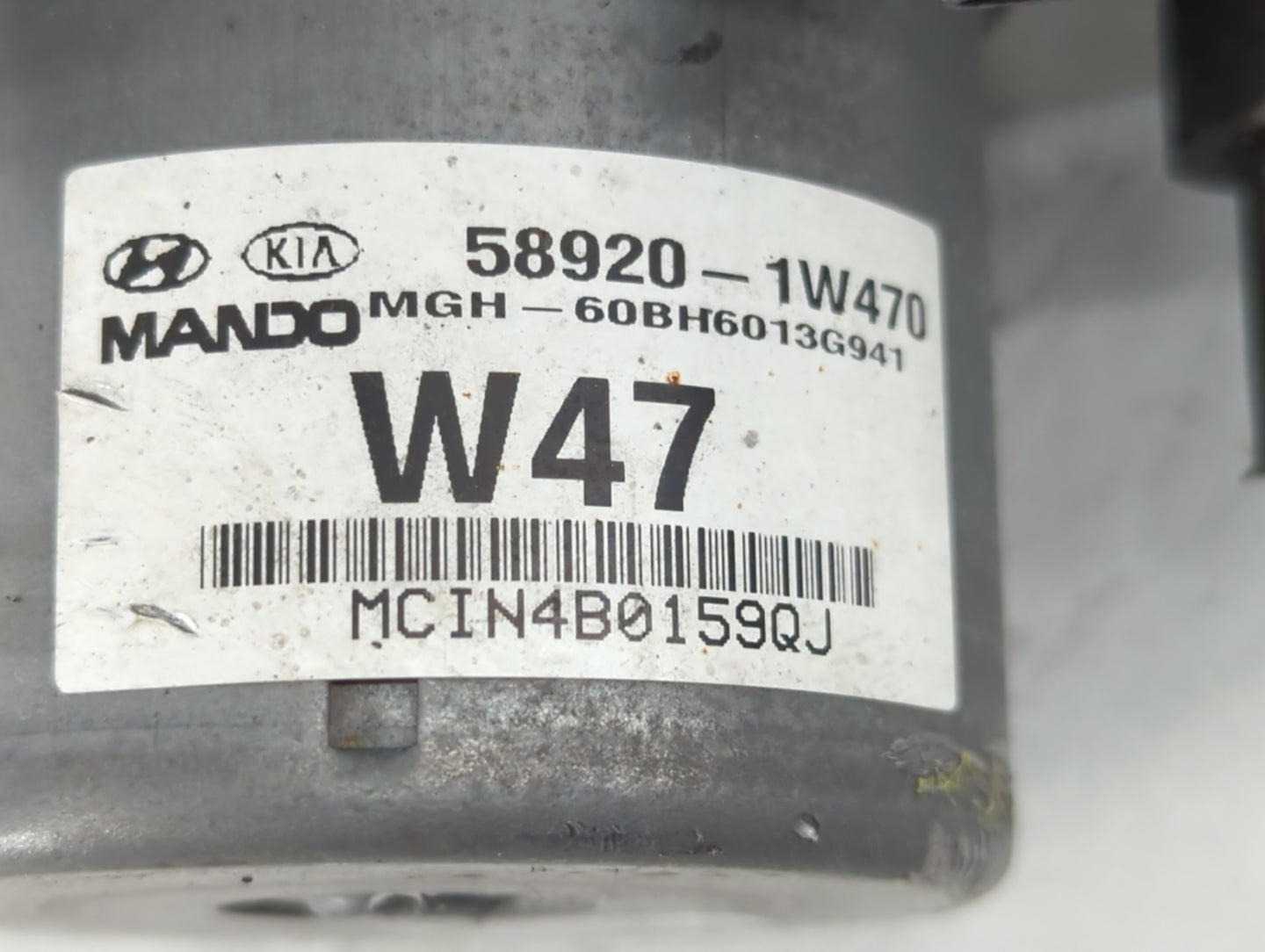 2016-2017 Kia Rio ABS Pump Control Module Replacement P/N:58920-1W470 Fits Fits 2016 2017 OEM Used Auto Parts - Oemusedautop