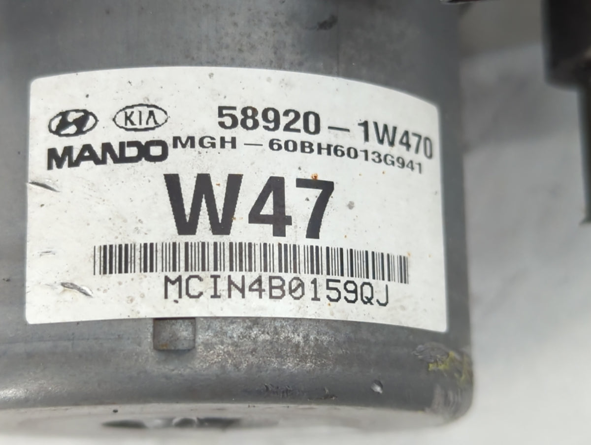 2016-2017 Kia Rio Anti-Lock Brake ABS Pump Module Actuator OEM P/N:58920-1W470 Fits Fits 2016 2017 OEM Used Auto Parts - Oem