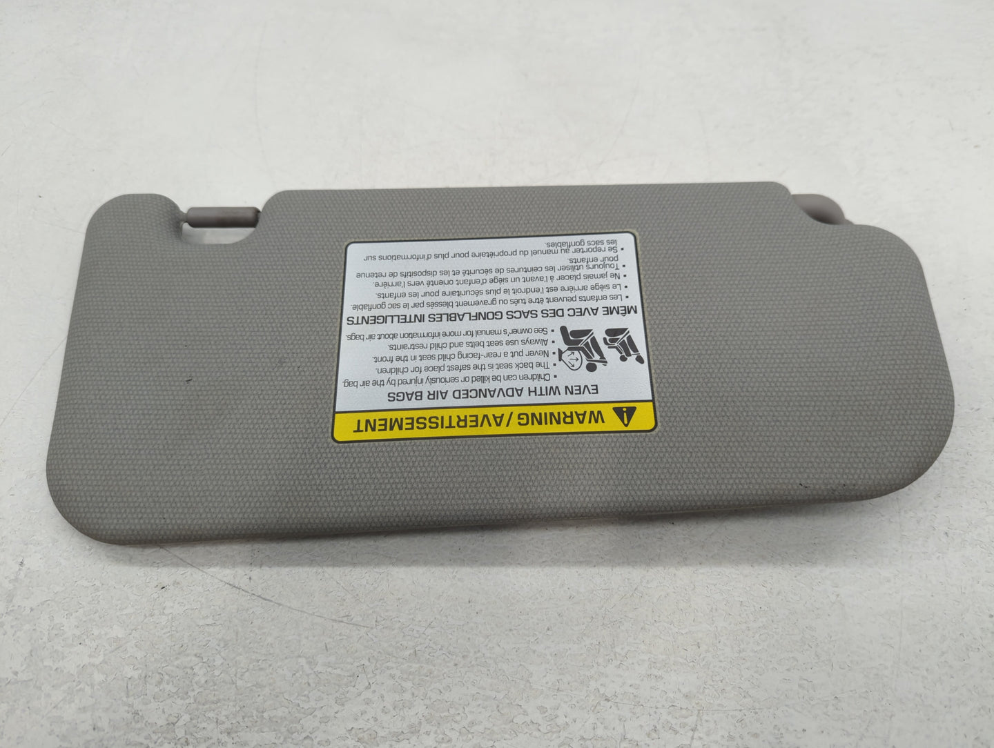 2012-2017 Kia Rio Sun Visor Shade Replacement Driver Left Mirror Fits Fits 2012 2013 2014 2015 2016 2017 OEM Used Auto Parts