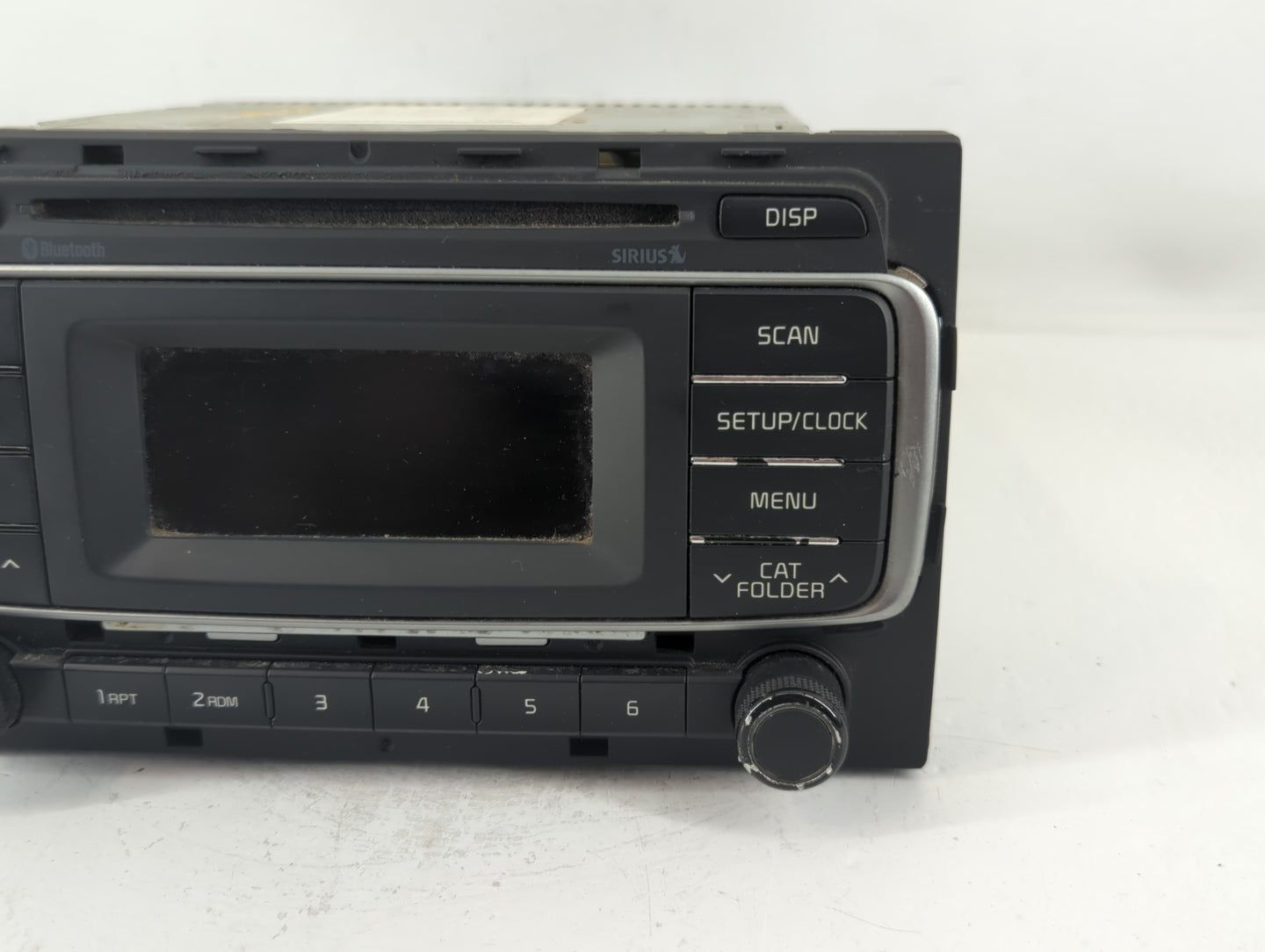 2016-2017 Kia Rio Radio AM FM Cd Player Receiver Replacement P/N:96170-1W960CA Fits Fits 2016 2017 OEM Used Auto Parts - Oem