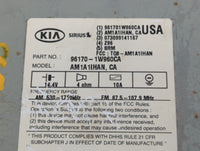2016-2017 Kia Rio Radio AM FM Cd Player Receiver Replacement P/N:96170-1W960CA Fits Fits 2016 2017 OEM Used Auto Parts - Oem