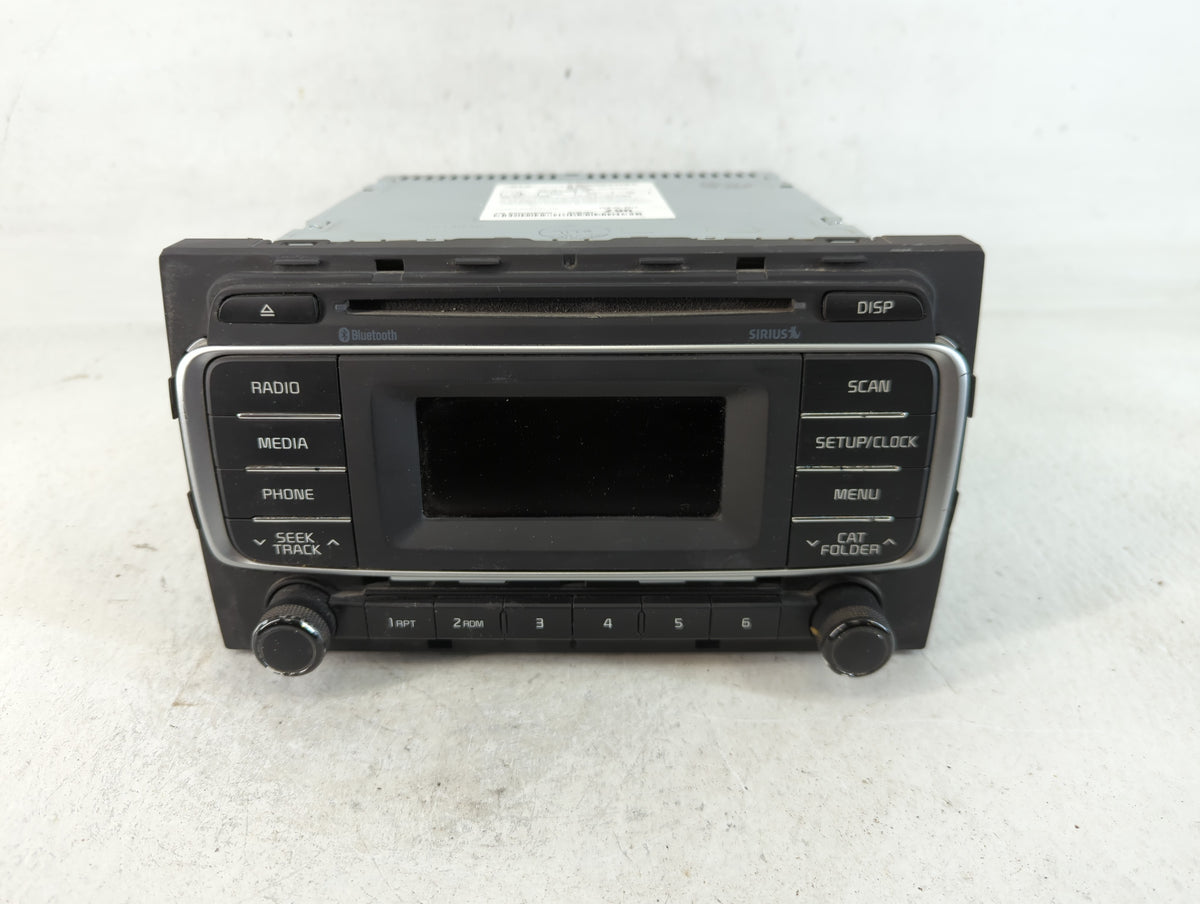 2016-2017 Kia Rio Am Fm Cd Player Radio Receiver 761262 - Oemusedautoparts1.com