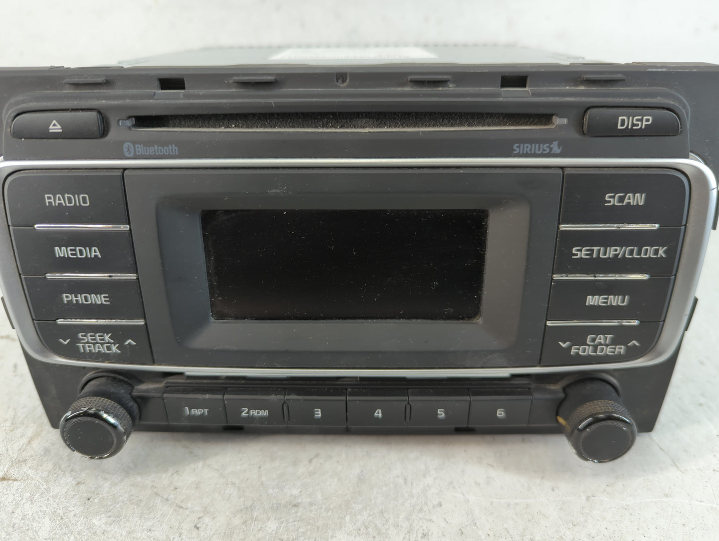 2016-2017 Kia Rio Am Fm Cd Player Radio Receiver - Oemusedautoparts1.com