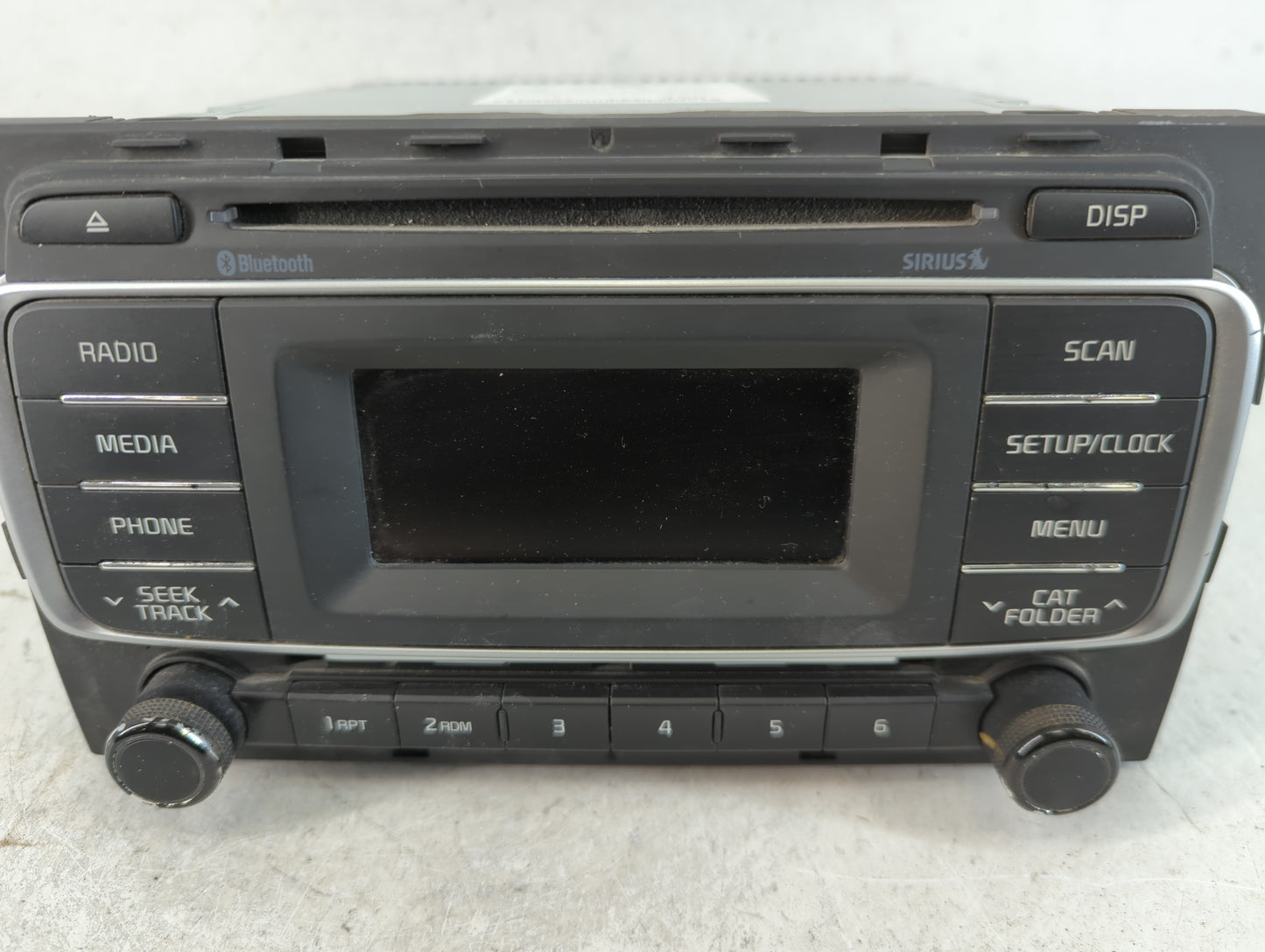 2016-2017 Kia Rio Am Fm Cd Player Radio Receiver - Oemusedautoparts1.com