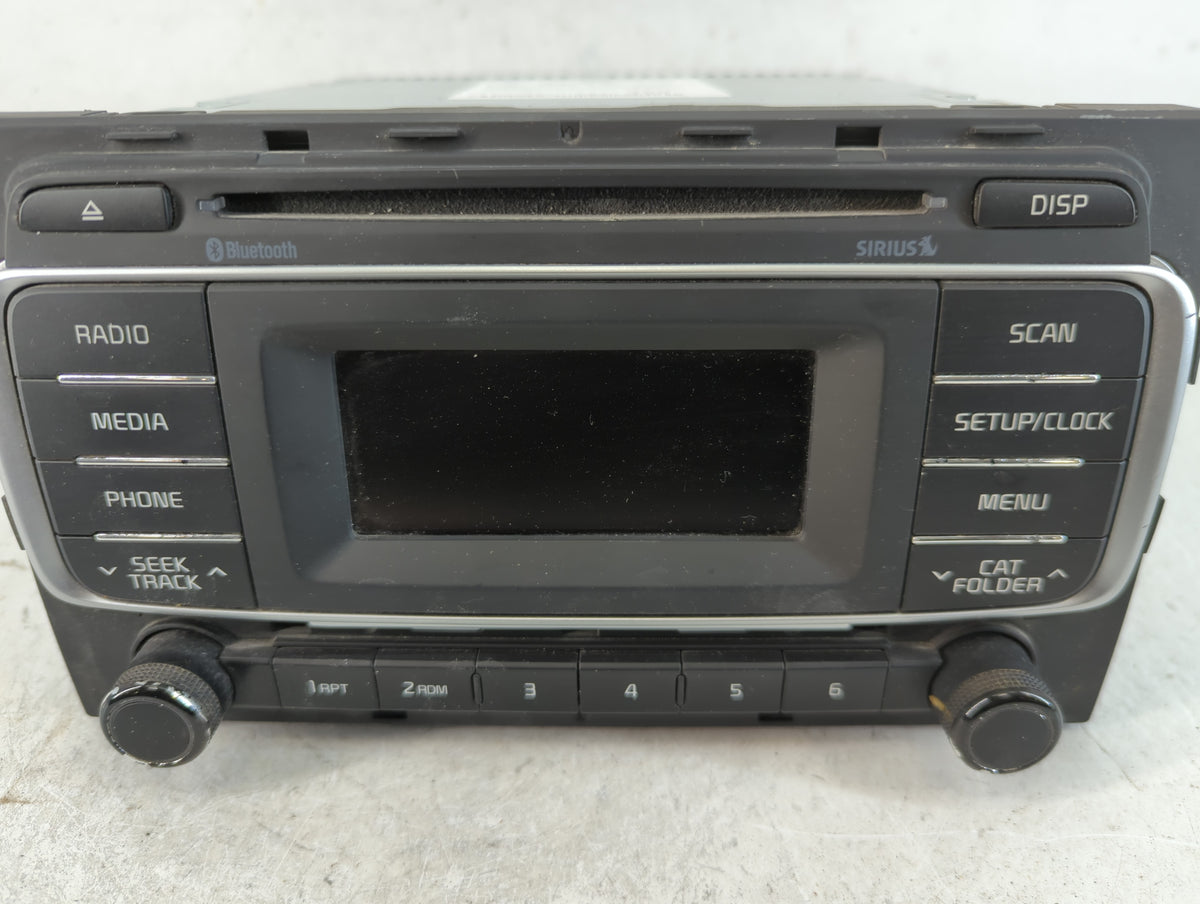 2016-2017 Kia Rio Am Fm Cd Player Radio Receiver 761262 - Oemusedautoparts1.com