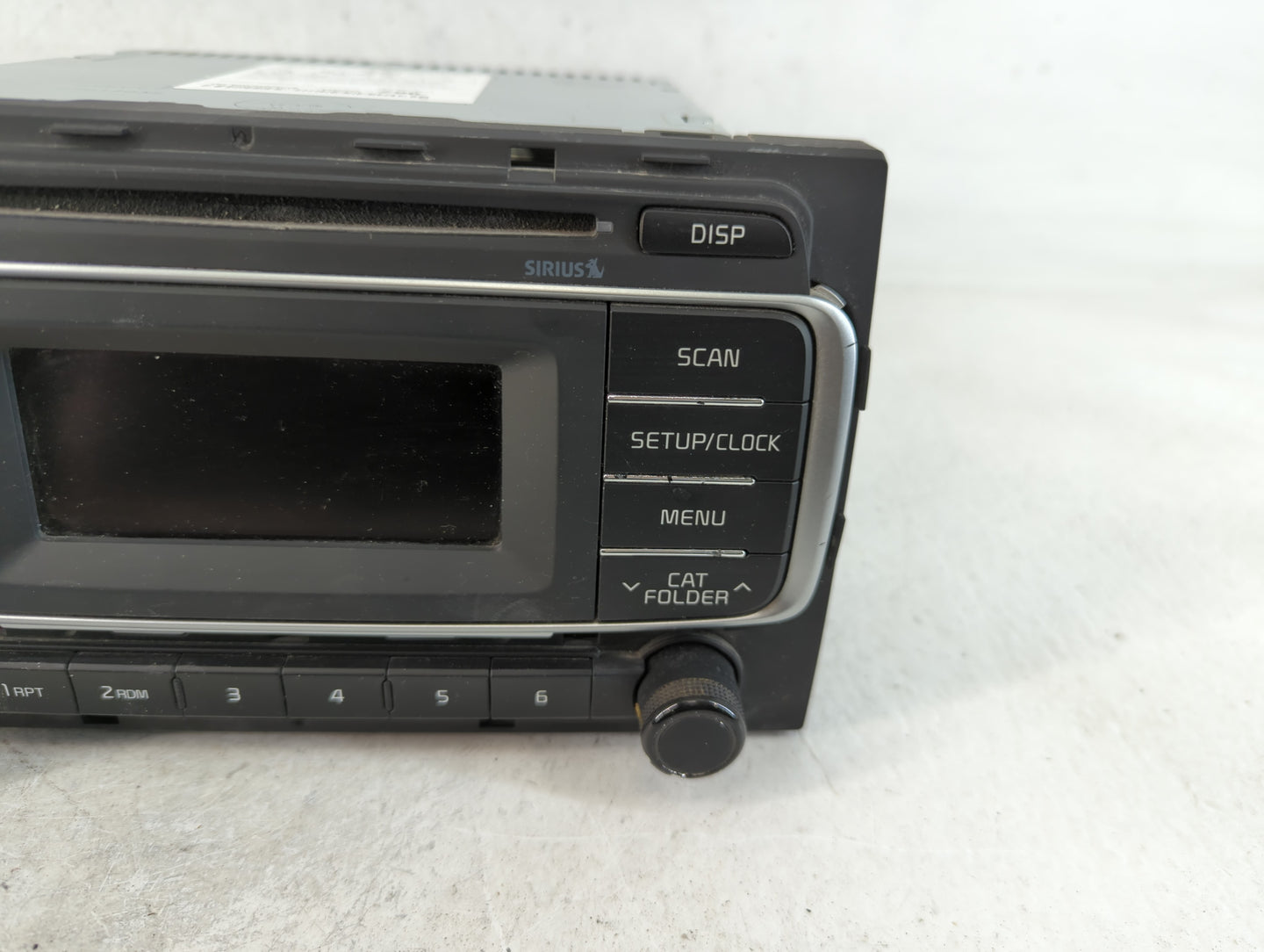 2016-2017 Kia Rio Am Fm Cd Player Radio Receiver - Oemusedautoparts1.com