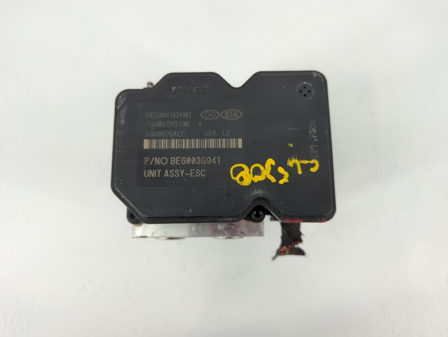 2016-2017 Kia Rio ABS Pump Control Module Replacement P/N:58920-1W470 Fits Fits 2016 2017 OEM Used Auto Parts - Oemusedautop