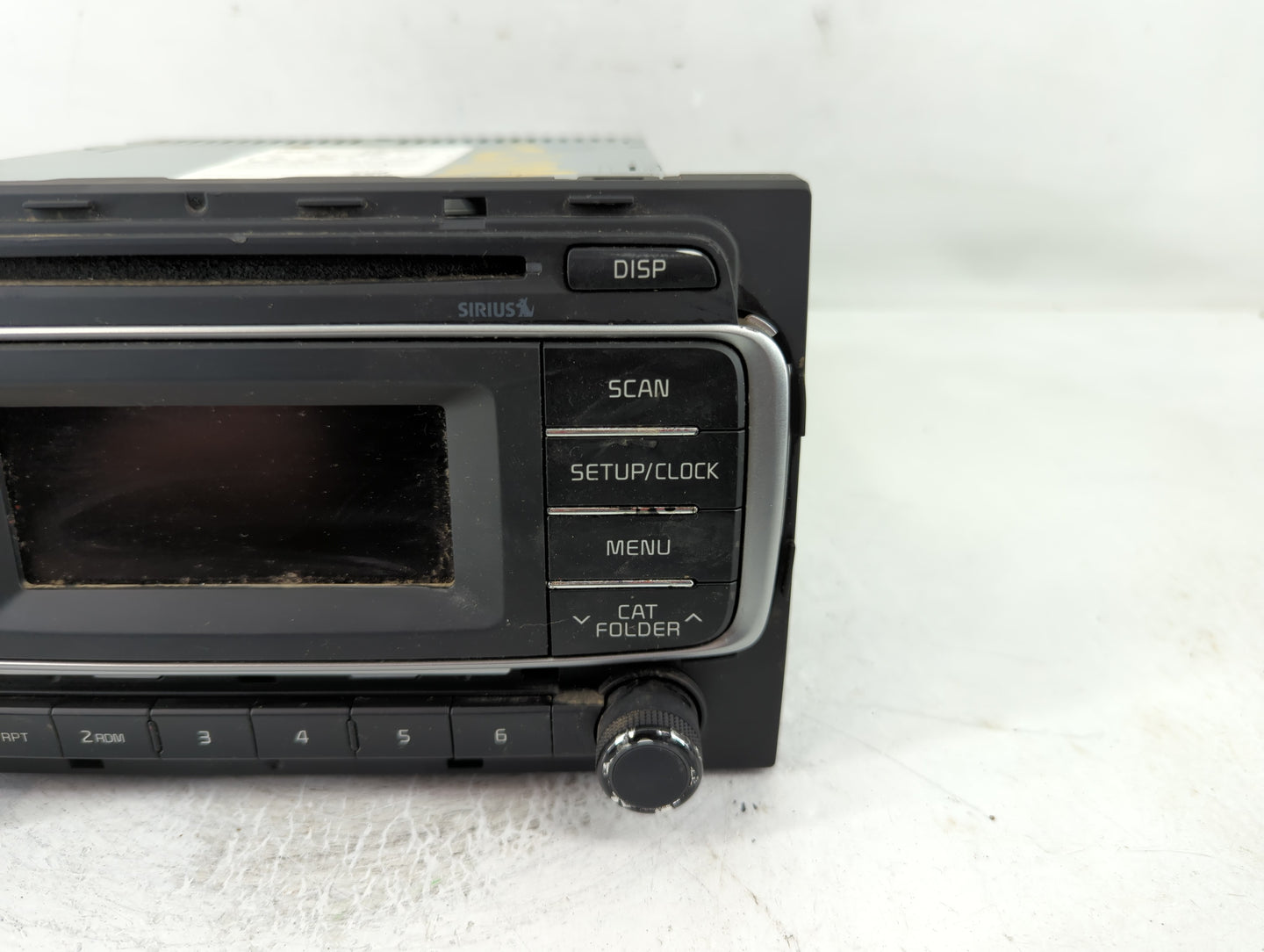 2016-2017 Kia Rio Radio AM FM Cd Player Receiver Replacement P/N:96170-1W960CA Fits Fits 2016 2017 OEM Used Auto Parts - Oem