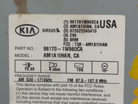 2016-2017 Kia Rio Radio AM FM Cd Player Receiver Replacement P/N:96170-1W960CA Fits Fits 2016 2017 OEM Used Auto Parts - Oem