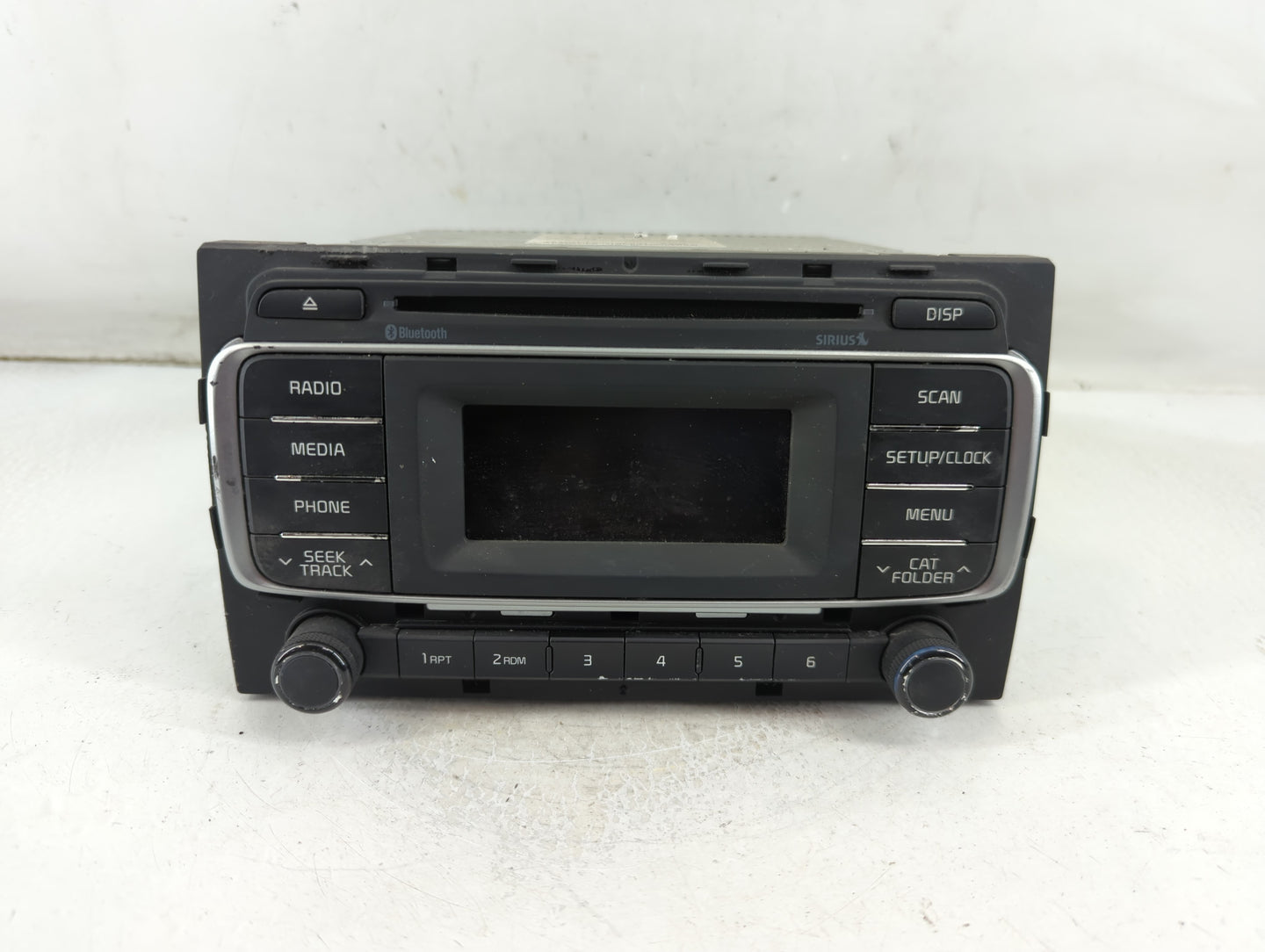 2016-2017 Kia Rio Radio AM FM Cd Player Receiver Replacement P/N:961701W960CA Fits Fits 2016 2017 OEM Used Auto Parts - Oemu