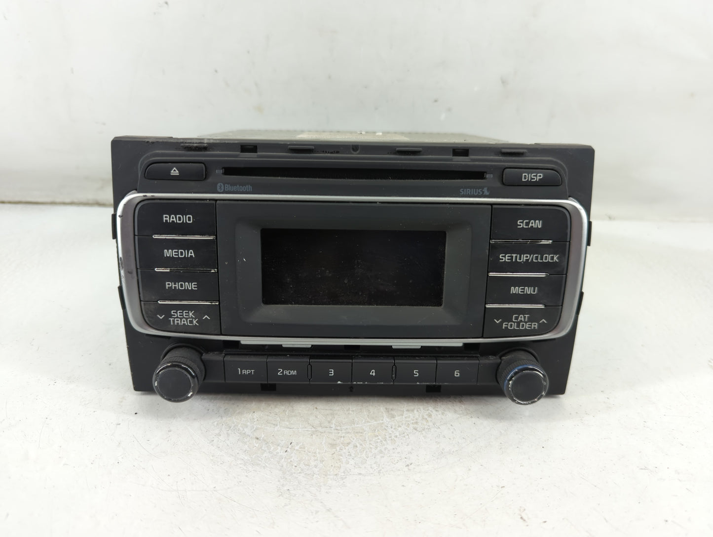 2016-2017 Kia Rio Radio AM FM Cd Player Receiver Replacement P/N:961701W960CA Fits Fits 2016 2017 OEM Used Auto Parts - Oemu