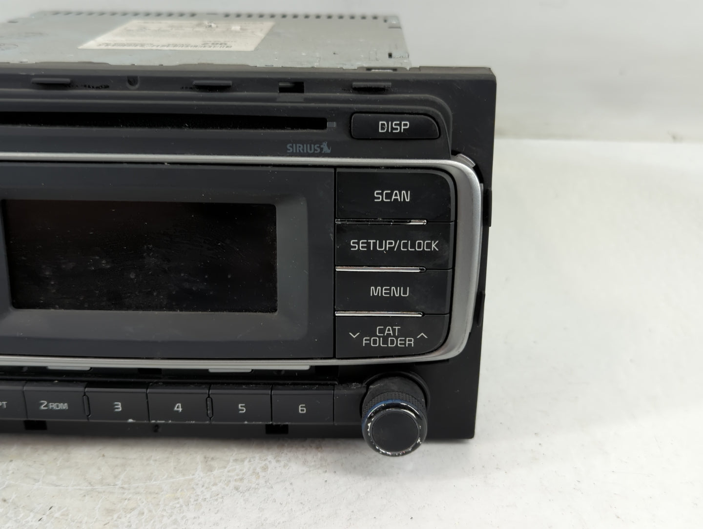 2016-2017 Kia Rio Radio AM FM Cd Player Receiver Replacement P/N:961701W960CA Fits Fits 2016 2017 OEM Used Auto Parts - Oemu