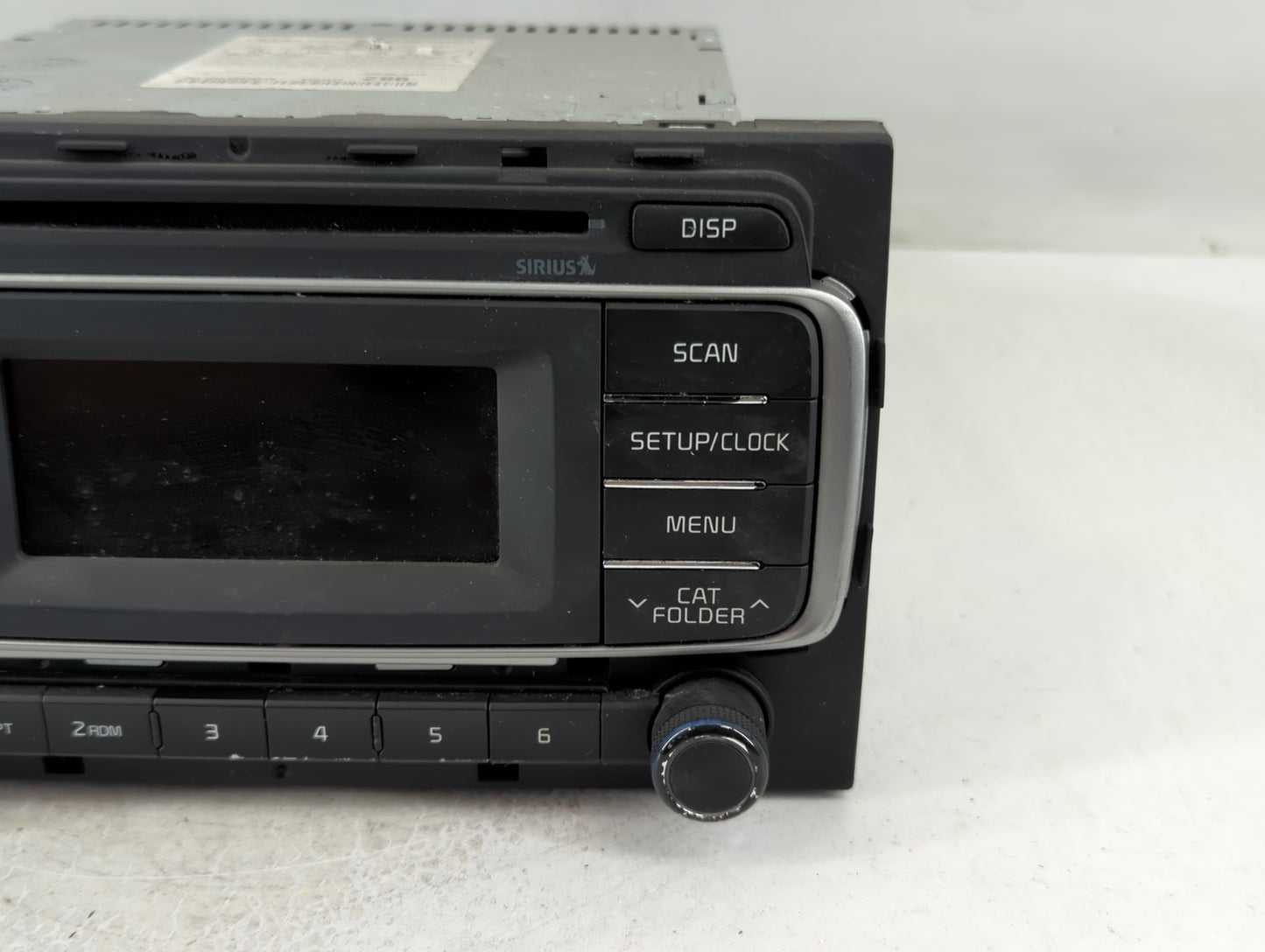 2016-2017 Kia Rio Radio AM FM Cd Player Receiver Replacement P/N:961701W960CA Fits Fits 2016 2017 OEM Used Auto Parts - Oemu
