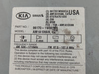 2016-2017 Kia Rio Radio AM FM Cd Player Receiver Replacement P/N:961701W960CA Fits Fits 2016 2017 OEM Used Auto Parts - Oemu