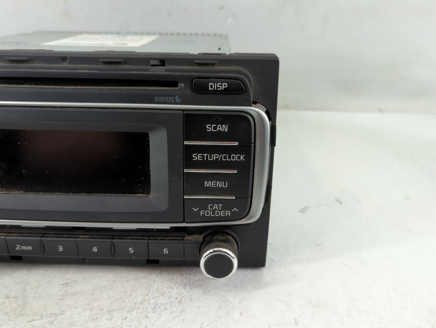 2016-2017 Kia Rio Radio AM FM Cd Player Receiver Replacement P/N:96170-1W960CA Fits Fits 2016 2017 OEM Used Auto Parts - Oem