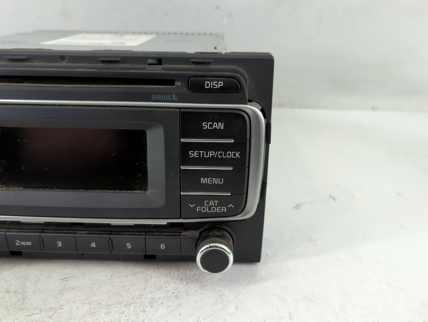 2016-2017 Kia Rio Radio AM FM Cd Player Receiver Replacement P/N:96170-1W960CA Fits Fits 2016 2017 OEM Used Auto Parts - Oem
