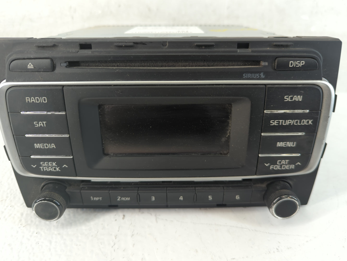 2016-2017 Kia Rio Radio AM FM Cd Player Receiver Replacement P/N:961701W960CA Fits Fits 2016 2017 OEM Used Auto Parts - Oemu