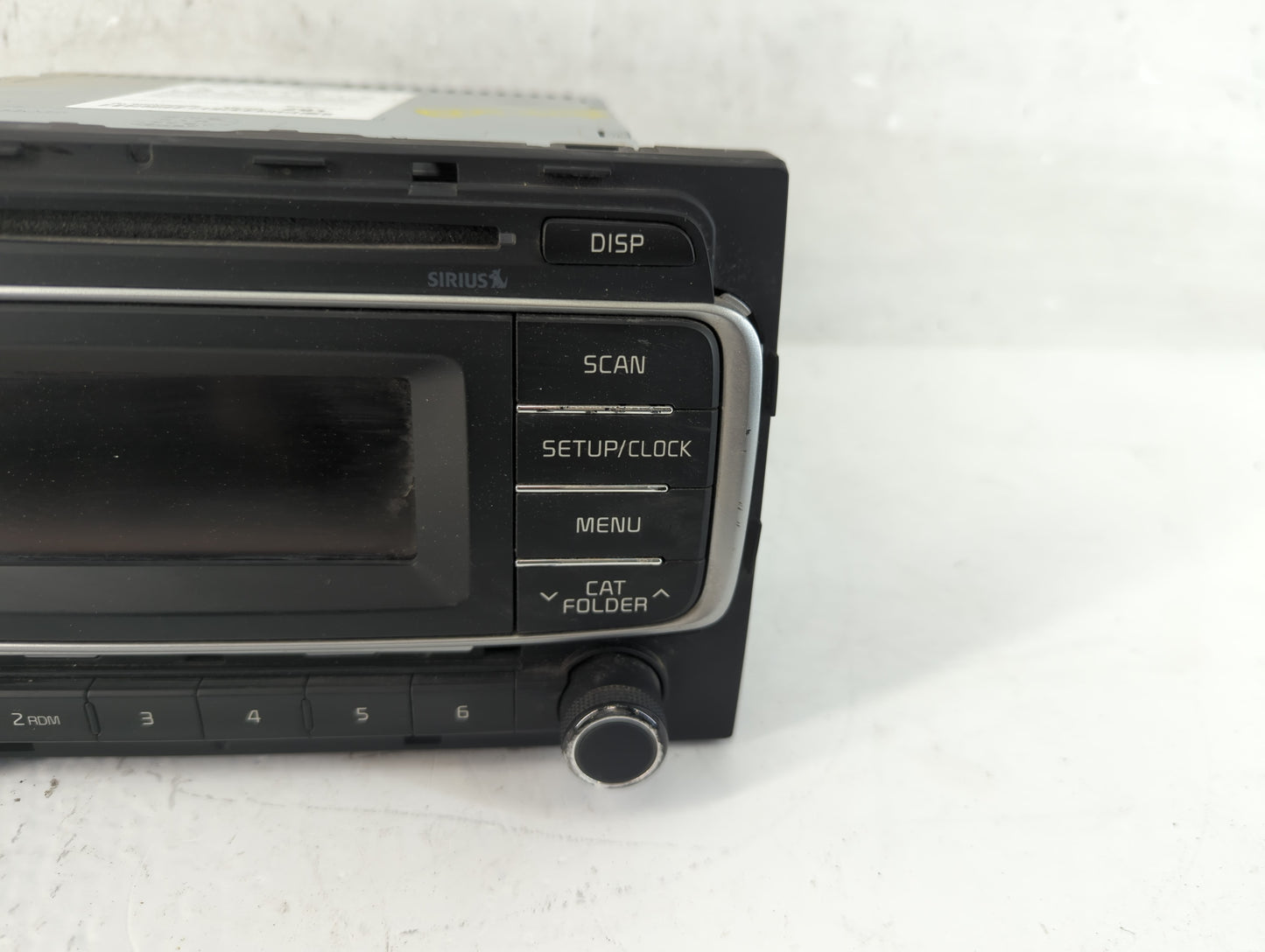 2016-2017 Kia Rio Radio AM FM Cd Player Receiver Replacement P/N:961701W960CA Fits Fits 2016 2017 OEM Used Auto Parts - Oemu