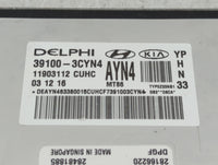 2016-2018 Kia Sedona PCM Engine Control Computer ECU ECM PCU OEM P/N:39100-3CYN4 Fits Fits 2016 2017 2018 OEM Used Auto Part