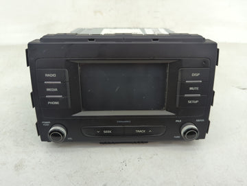 2017-2018 Kia Sedona Radio AM FM Cd Player Receiver Replacement P/N:96180-A9BA0WAC Fits Fits 2017 2018 OEM Used Auto Parts -