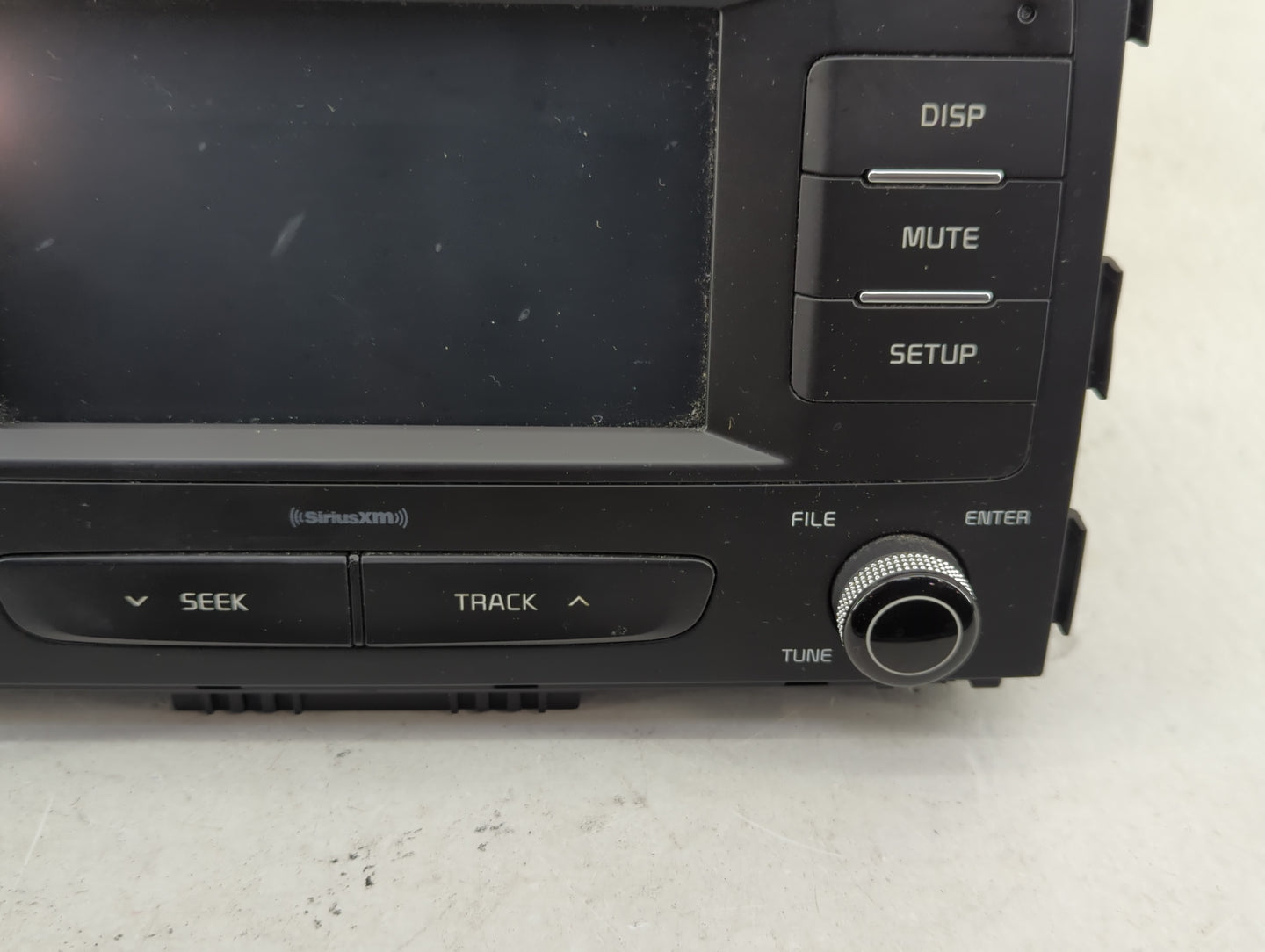 2017-2018 Kia Sedona Radio AM FM Cd Player Receiver Replacement P/N:96180-A9BA0WAC Fits Fits 2017 2018 OEM Used Auto Parts -