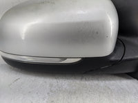 2015-2020 Kia Sedona Passenger Right Side View Manual Door Mirror Silver - Oemusedautoparts1.com