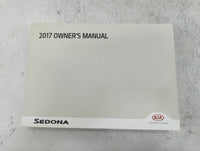 2017 Kia Sedona Owners Manual Book Guide P/N:HA9O-EU64B OEM Used Auto Parts - Oemusedautoparts1.com