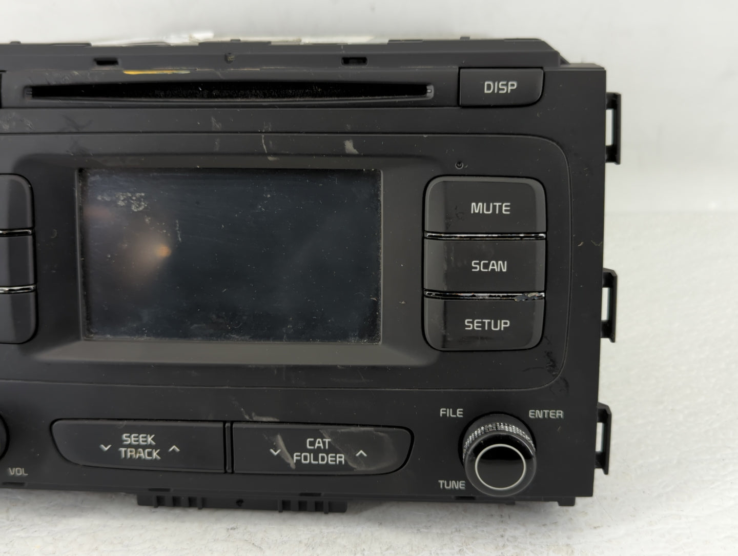 2017-2018 Kia Sedona Radio AM FM Cd Player Receiver Replacement P/N:96180-A9800WAC Fits Fits 2017 2018 OEM Used Auto Parts -